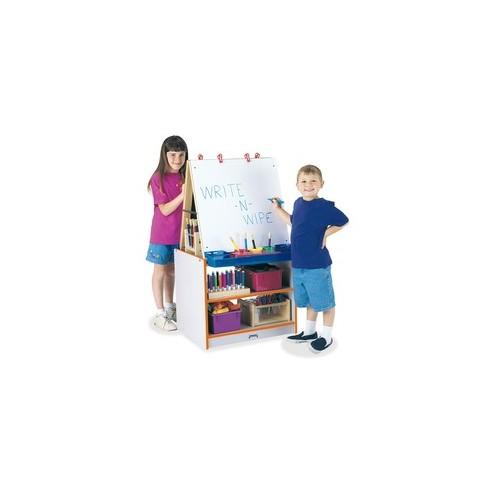 Rainbow Accents 2 Station Art Center - Gray Surface - Floor Standing - Assembly Required - 1 Each