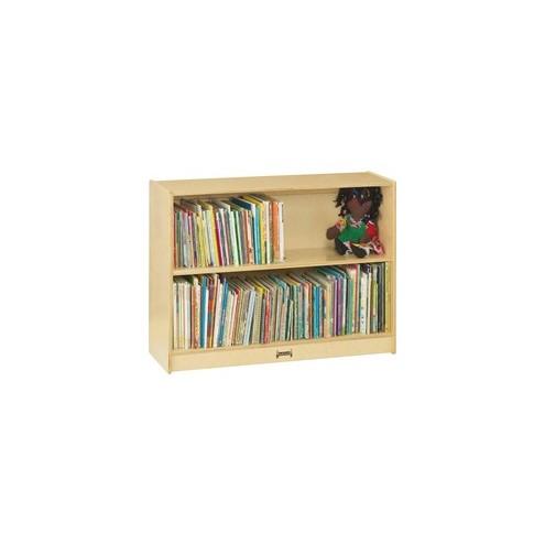 Jonti-Craft Adjustable Shelves Classroom Bookcases - 3 Compartment(s) - 36" Height x 36.5" Width x 12" Depth - Wood Grain - Baltic Birch Plywood - 1Each
