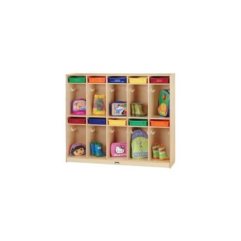 Jonti-Craft 10-Locker Organizer Take Home Center - 10 Compartment(s) - 50.5" Height x 60.5" Width x 15" Depth - 1Each