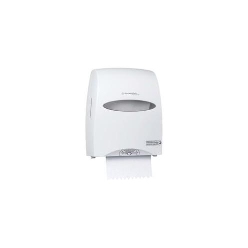 Kimberly-Clark Professional Sanitouch Roll Towel Dispenser - Touchless Dispenser - 16.1" Height x 12.6" Width x 10.2" Depth - Plastic - White - Durable