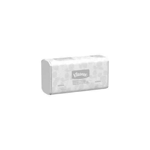 Kleenex Premiere Folded Towels - 8.10" x 12.40" - White - Paper - 120 Quantity Per Pack - 3000 / Carton