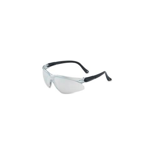 Jackson Safety V20 Visio Safety Eyewear - Adjustable Temple, Wraparound Lens - Ultraviolet Protection - Polycarbonate Lens, Plastic Frame - Clear - 1 Each