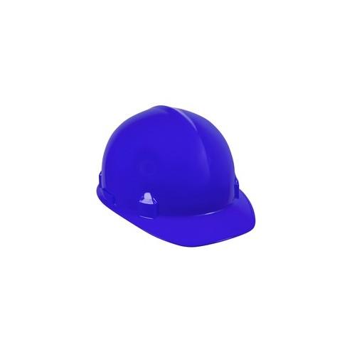 Kimberly-Clark 4-point Ratchet Suspension Hard Hat - Lightweight, Adjustable Ratchet, Impact Absorption - Head Protection - High-density Polyethylene (HDPE) - Blue - 1 Each