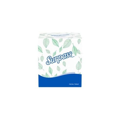 Kleenex Surpass Boutique Facial Tissue - 2 Ply - 8" x 8.30" - White - Fiber - Soft - 110 Quantity Per Box - 36 / Carton