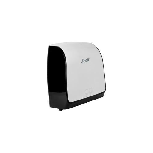 Scott Pro Electronic Towel Dispenser - Touchless Dispenser - 9.2" Height x 12.7" Width x 16.4" Depth - White - Touch-free
