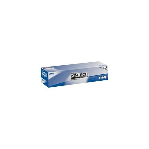 Kimberly-Clark Kimwipes Delicate Task Wipers - Wipe - 119 / Box - 15 / Carton - White