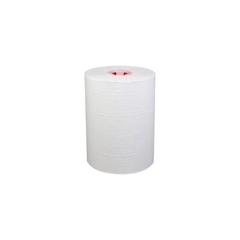 Kimberly-Clark Professional Control Slimroll Hard Roll Paper Towels for Slimroll Dispensers - 8" x 580 ft - White, Pink - Paper - Compostable - 6 / Carton