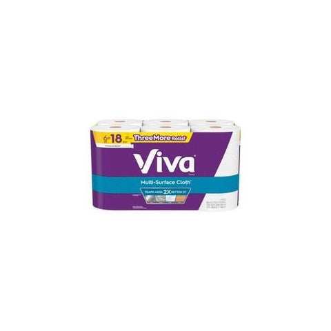 Viva Multi-Surface Paper Towels - Towel - 6 / Pack - White