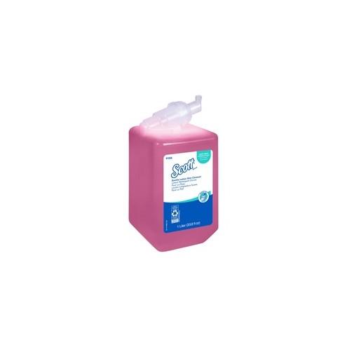 Scott Gentle Lotion Skin Cleanser - Lotion - 1.06 quart - Push Pump - For Normal Skin - pH Balanced - 1 Each