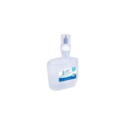 Scott Moisturizing Foam Hand Sanitizer - 40.6 fl oz (1200 mL) - Hand - Clear - 2 / Carton