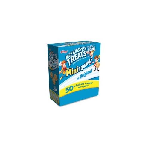 Kellogg's&reg Rice Krispies Treats&reg Minis - Individually Wrapped - Original - 1 Serving Pack - 50 / Box