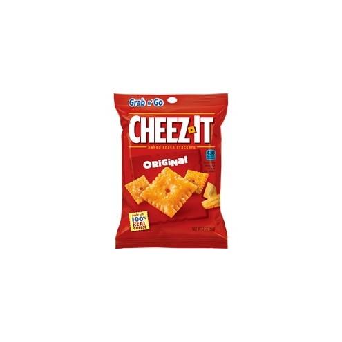 Cheez-It&reg Original Crackers - Original - 1 Serving Pouch - 3 oz - 6 / Box