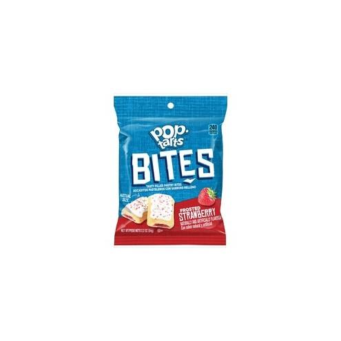 Pop Tarts Frosted Pastry Bites - Frosted Strawberry - 2.20 oz - 6 / Box