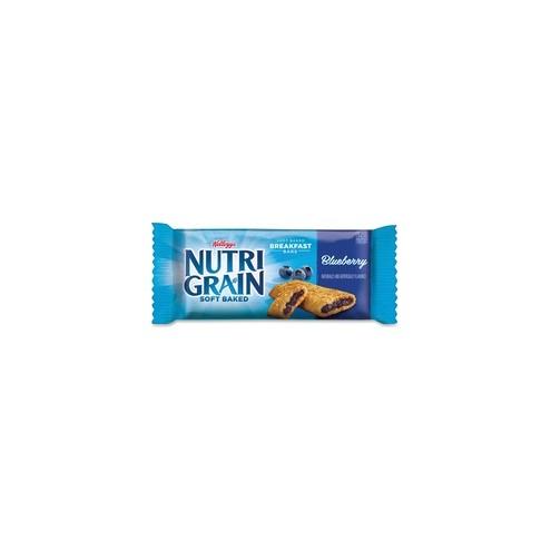 Kellogg's&reg Nutri-Grain&reg Bar Blueberry - Individually Wrapped, Low Fat - Blueberry - 16 / Box