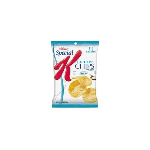 Kellogg's Special K Cracker Chips - Sea Salt - Pouch - 1.06 oz - 6 / Box