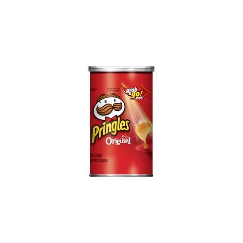 Pringles&reg Original - Original - Can - 1 Serving Can - 2.38 oz - 12 / Carton