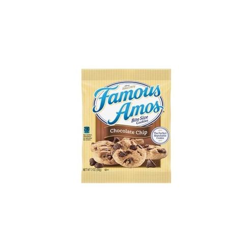 Famous Amos Cookies Chocolate - Chocolate Chip - 1 Serving Pack - 2 oz - 8 / Box