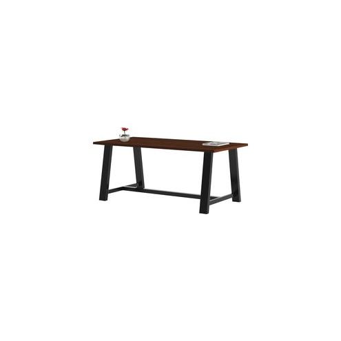 KFI Midtown 36x72x30 Laminate Top Table - 72" x 36" x 30" - Material: Steel Leg, Polyvinyl Chloride (PVC) Edge - Finish: High Pressure Laminate (HPL) Top, Maple