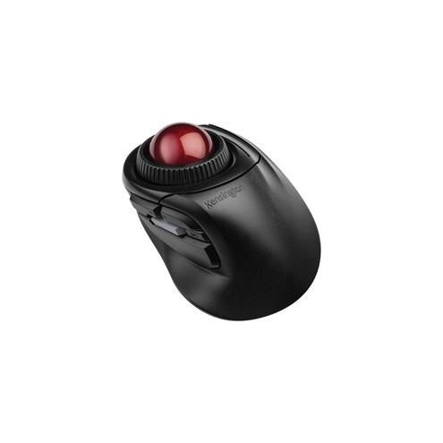 Kensington Orbit Fusion Trackball - Black - 1 Pack - Scroll Ring