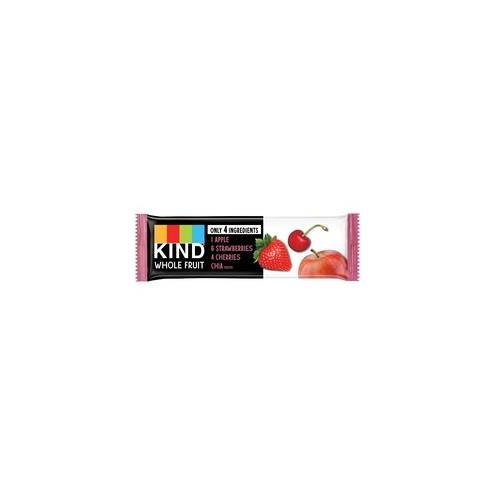 KIND Strawberry Apple Chia - Trans Fat Free, High-fiber, Low Sodium, Dairy-free, Gluten-free, Low Fat, Peanut-free, Tree-nut Free - Strawberry, Chia - 1.23 oz - 12 / Box