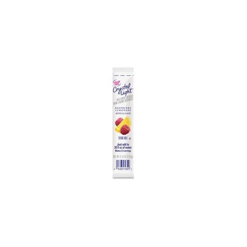 Crystal Light On-The-Go Raspberry Lemonade Mix Sticks - Raspberry Lemonade Flavor - 0.16 oz - Stick - 30 / Box