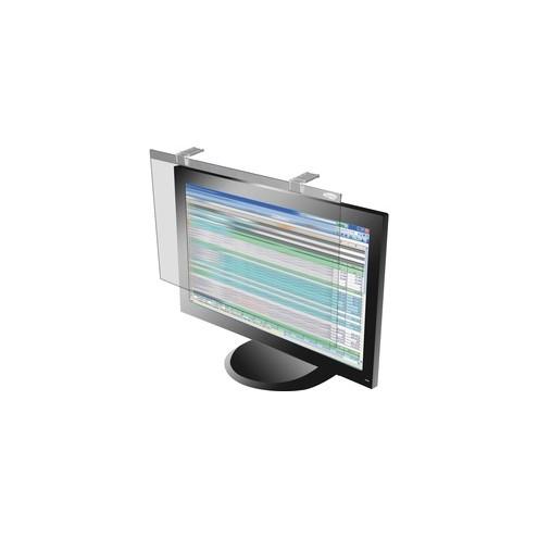 Kantek LCD Privacy/antiglare Wide Screen Filters Silver - For 22" Widescreen Monitor - Scratch Resistant