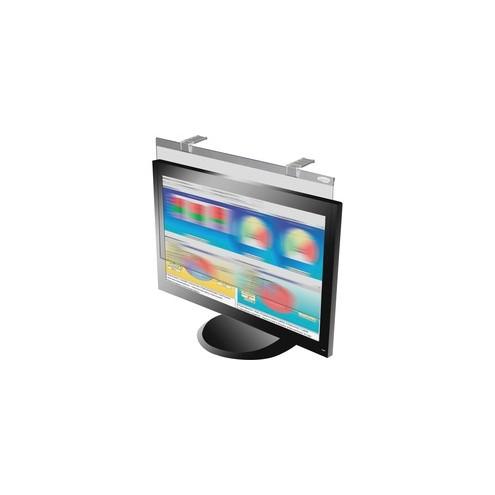 Kantek LCD Privacy/antiglare Wide Screen Filters Silver - For 24" Widescreen Monitor - Scratch Resistant