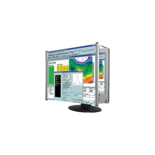 Kantek Lcd Monitor Magnifier Fits 15in Monitors - Magnifying Area 13.13" Width x 10.50" Length - Overall Size 11" Height x 14.8" Width