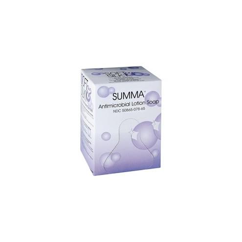 Kutol Summa Antimicrobial Lotion Soap (0.5% Triclosan) - Floral Scent - 27.1 fl oz (800 mL) - Hand - Opaque White - 12 Pack