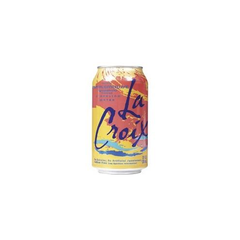 LaCroix Flavored Sparkling Water - Ready-to-Drink - Grapefruit Flavor - 12 fl oz (355 mL) - 24 / Carton