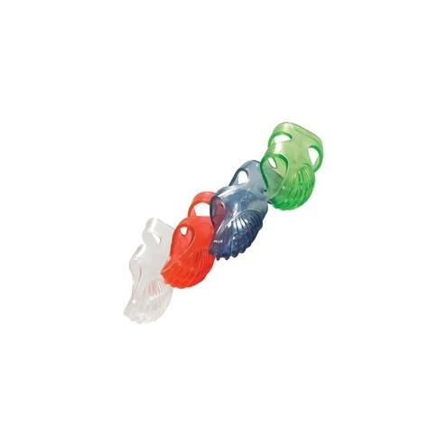 LEE Tippi Micro-Gel Fingertip Grips - #3 with 0.56" Diameter - Extra Small Size - Assorted - 10 / Pack