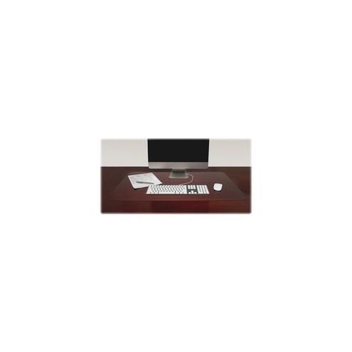 Lorell Rectangular Crystal-clear Desk Pads - Rectangle - 36" Width x 20" Depth - Polyvinyl Chloride (PVC) - Clear