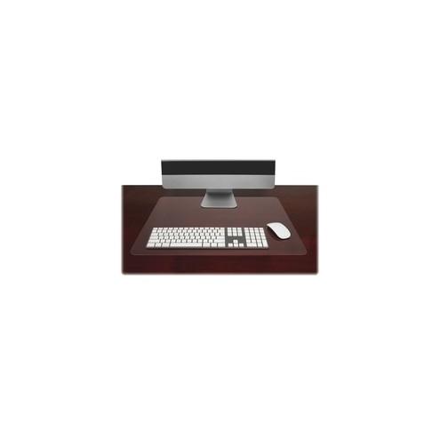 Lorell Matte-finish Rectangular Desk Pads - Rectangle - 24" Width x 19" Depth - Polyvinyl Chloride (PVC) - Matte