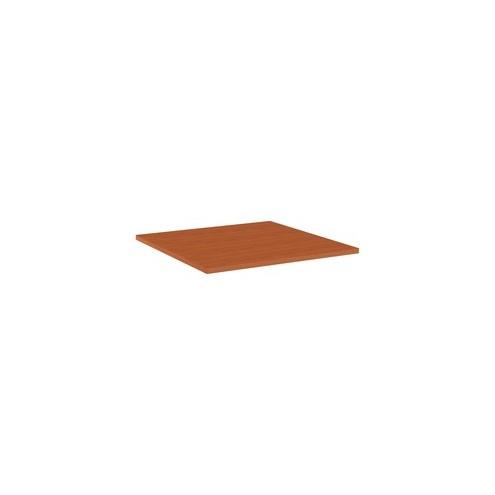 Lorell Hospitality Square Tabletop - Cherry - Square Top - 36" Table Top Length x 36" Table Top Width x 1" Table Top Thickness - Assembly Required - Cherry, High Pressure Laminate (HPL)