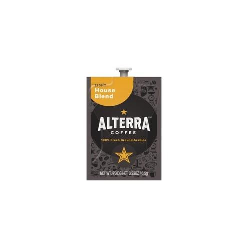 Alterra Roasters House Blend Coffee - Compatible with Flavia - Regular - House Blend - Light - 100 / Carton