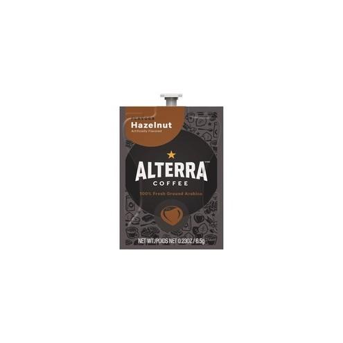 Alterra Roasters Hazelnut Coffee - Compatible with Flavia - Regular - Hazelnut - Medium - 100 / Carton