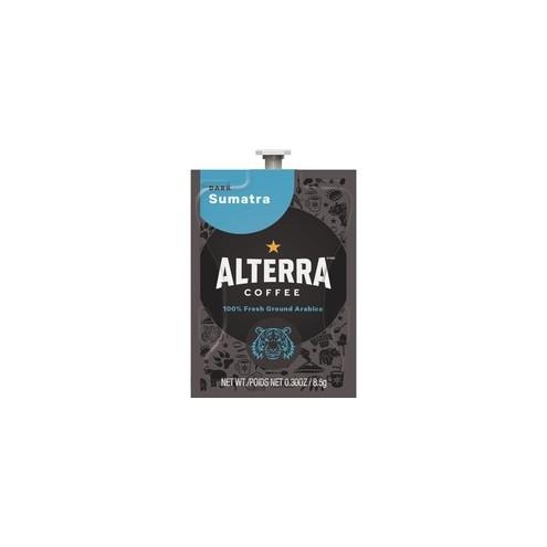 Alterra Roasters Sumatra Coffee - Compatible with Flavia - Regular - Sumatra - Dark - 100 / Carton