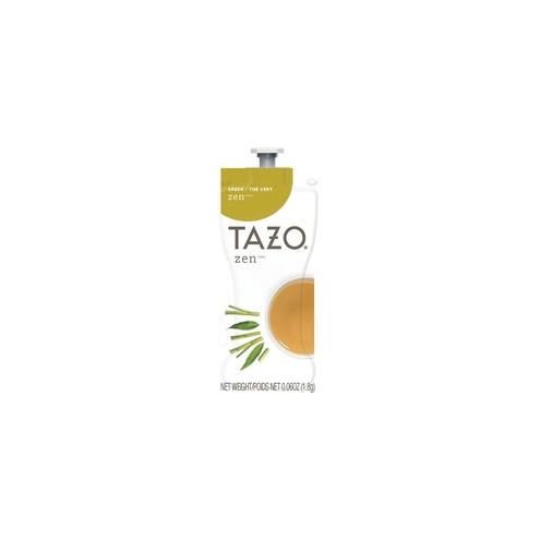 Tazo Zen Green Tea Freshpack - Green Tea - Lemongrass, Spearmint - 0.1 oz - 80 / Carton