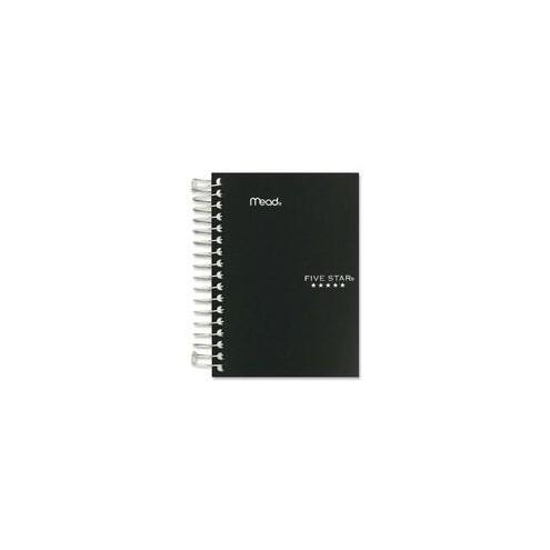 Mead Five Star Fat Lil' Wirebound Notebook - 200 Pages - Plain - Coilock - 4" x 5 1/2" - Assorted Cover - Poly Cover - Perforated, Durable Cover, Easy Tear - 1Each
