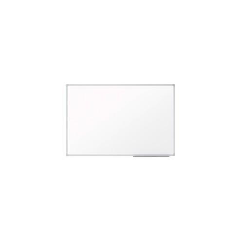Mead Basic Dry-Erase Board - 96.6" (8.1 ft) Width x 48.6" (4.1 ft) Height - White Melamine Surface - Silver Aluminum Frame - 1 Each