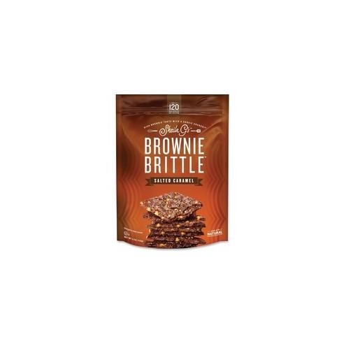 Brownie Brittle Marjack Sheila G's Salted Caramel - Resealable Container - Salted Caramel - 5 oz - 1 Bag