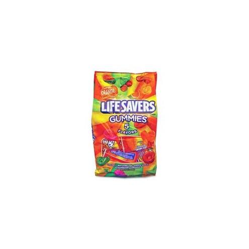 Lifesaver Life Savers Gummies - Cherry, Strawberry, Watermelon, Blackberry, Apple Green - 2.62 lb - 1 Pack