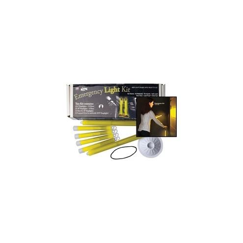 Miller's Creek Office Emergency Light Kit - 12 Hour Glow Time - Yellow