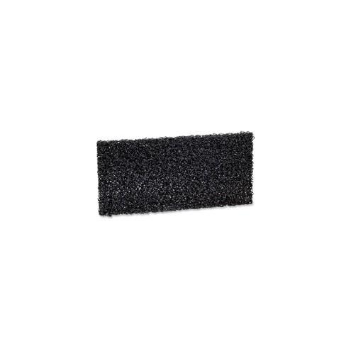 3M Doodlebug Hi Productivity Stripping Pads - 40/Carton - 10" Width x 4.60" Depth - Black