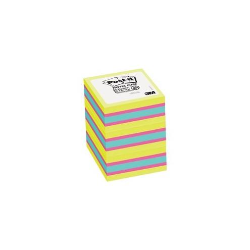 Post-it Super Sticky Notes Cubes - Multicolor - 3 / Pack