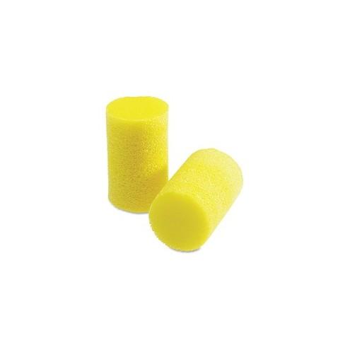 E-A-R Classic Uncorded Earplugs - Moisture Resistant, Non-flammable, Flame Resistant, Noise Reduction, Reusable - Small Size - Noise Protection - Foam, Polyvinyl Chloride (PVC) - Yellow - 200 / Box