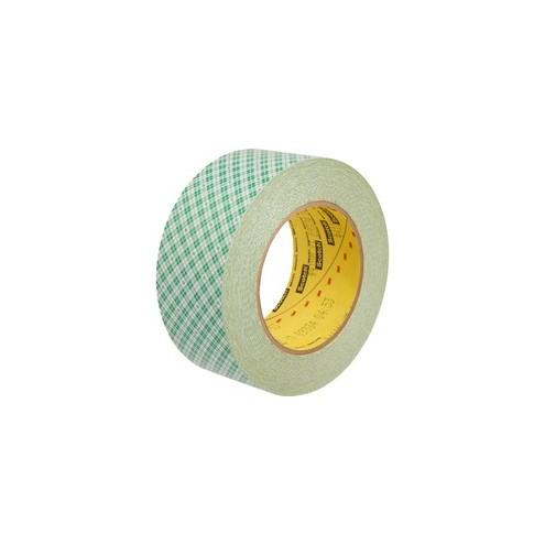 Scotch Double-Coated Paper Tape - 36 yd Length x 2" Width - 6 mil Thickness - 3" Core - Kraft - Rubber Backing - 1 Roll - Natural