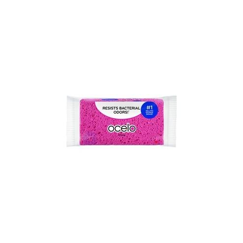 O-Cel-O Large StayFresh Sponges - 4.3" Height x 7.9" Width x 1.6" Depth - 12/Carton - Cellulose - Assorted