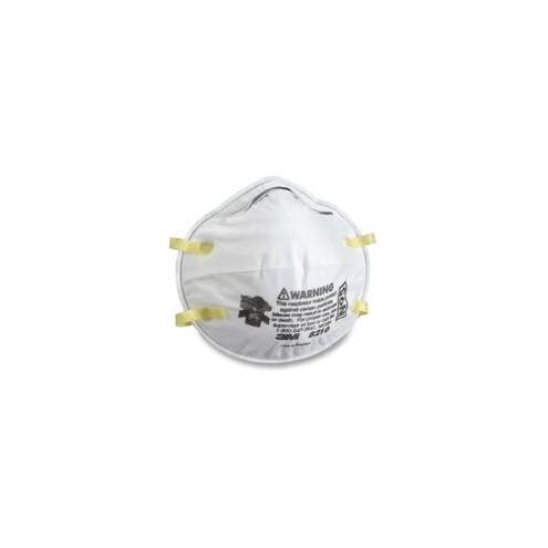 3M N95 Sanding and Fiberglass Insulation Respirator - Breathable, Lightweight - Dust, Flying Particle Protection - White - 1 / Each