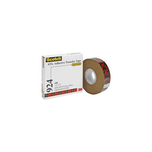 Scotch General-Purpose Adhesive Transfer Tape - 36 yd Length x 0.75" Width - 2 mil Thickness - 2 mil - Acrylic Backing - 1 Roll - Clear